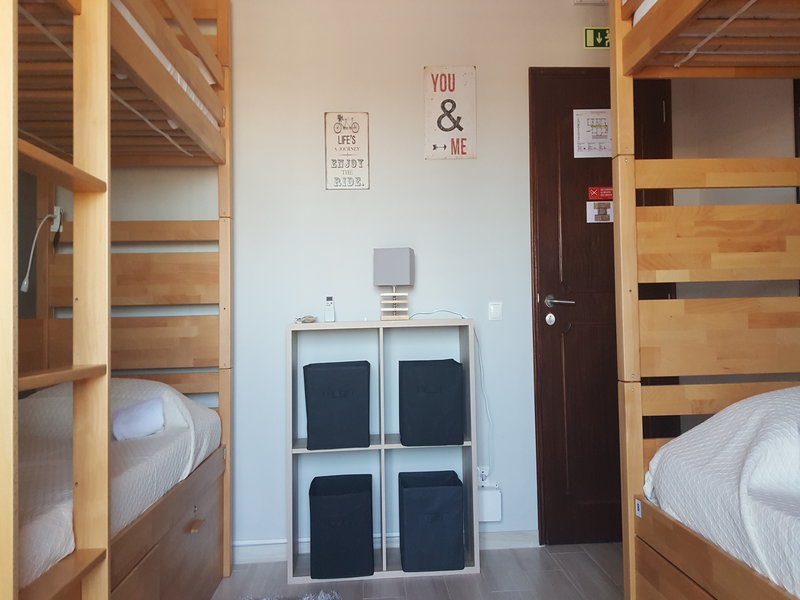 deluxe shared room at almancil hostel